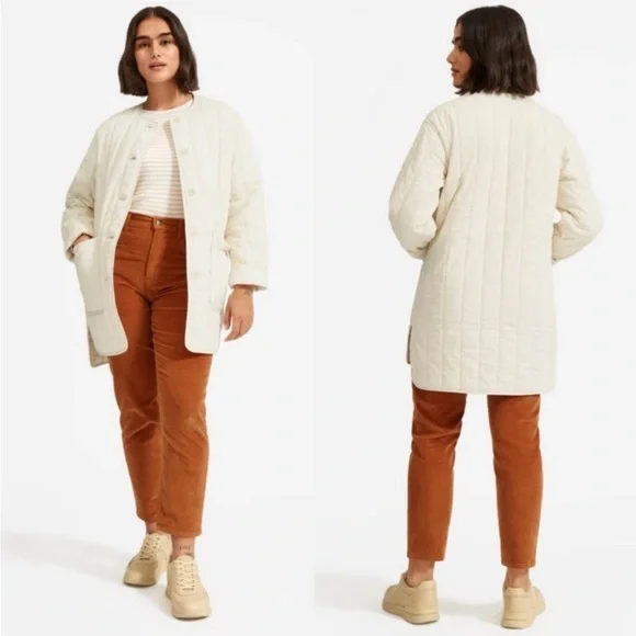 Everlane Cotton Quilted Jacket Size XS - Picture 7 of 11